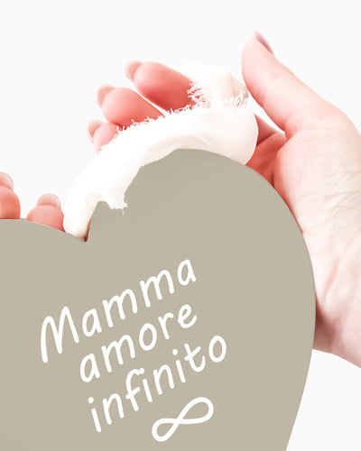 Tavoletta Cuore mamma amore infinito