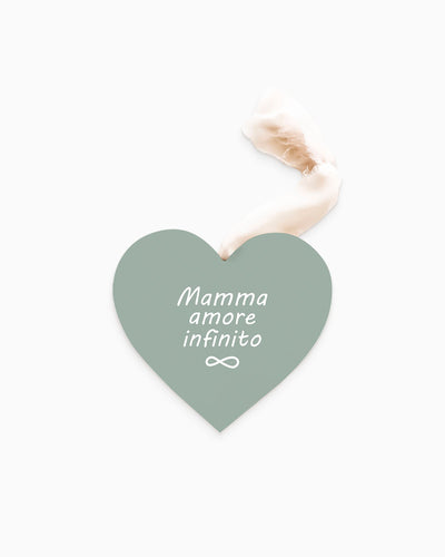 Tavoletta Cuore mamma amore infinito