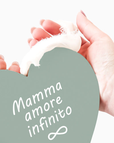 Tavoletta Cuore mamma amore infinito