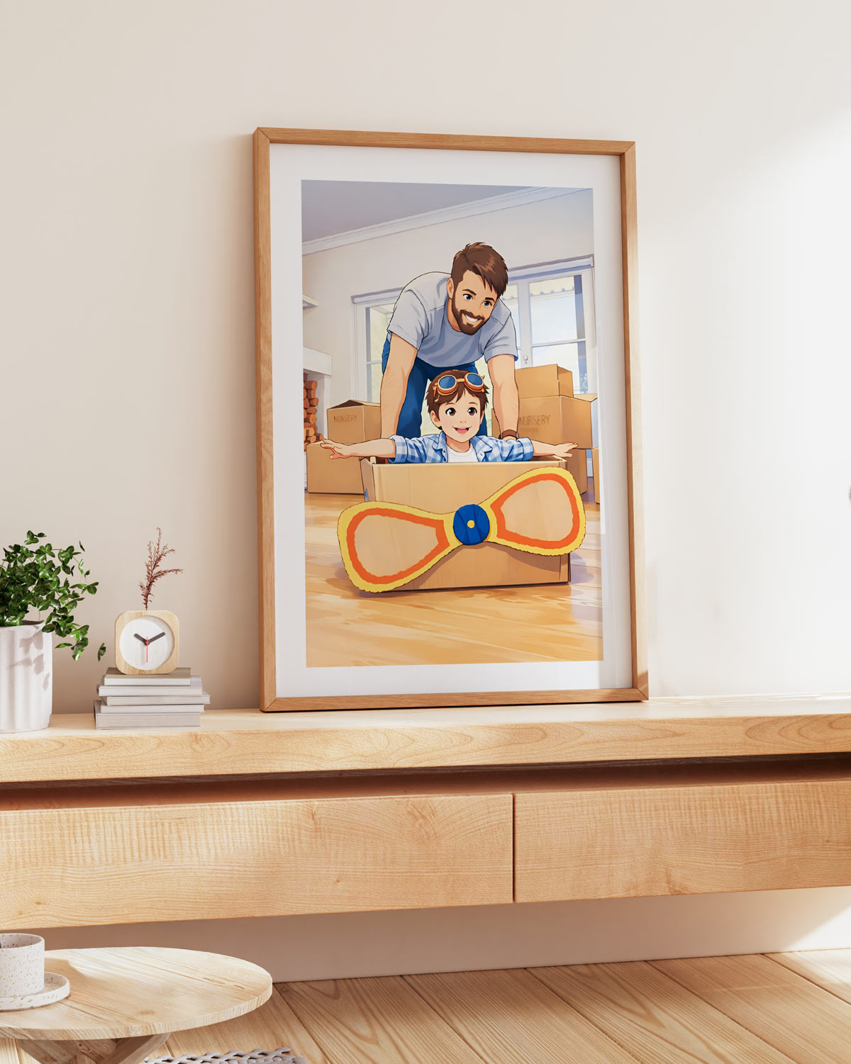 Poster Personalizzato ritratto Cartoon