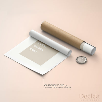 Poster Personalizzato Love My Family