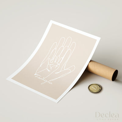 Poster Personalizzato Famiglia