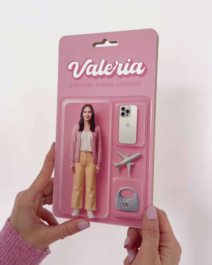 Tavoletta Personalizzata Action Figure