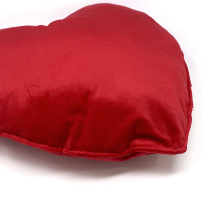 Red Velvet Heart Cushion
