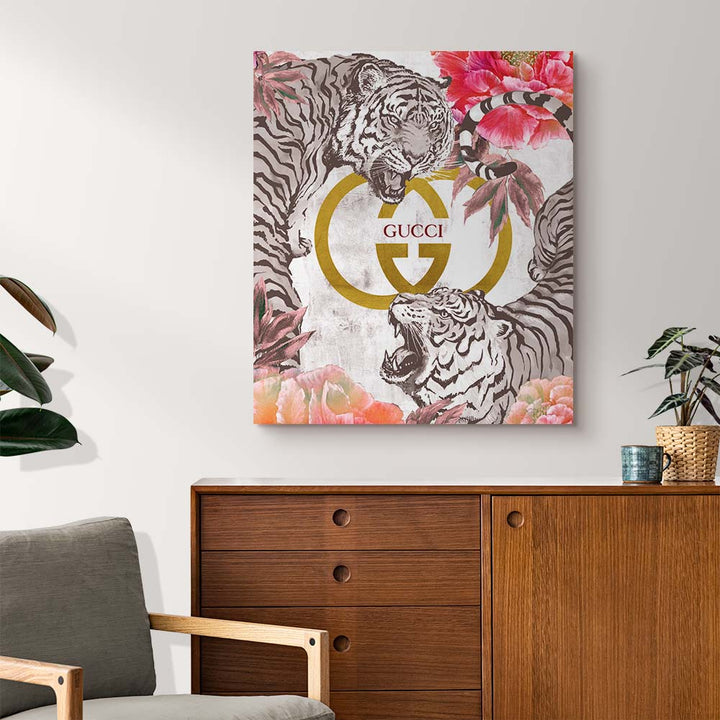 Glamor Tiger painting