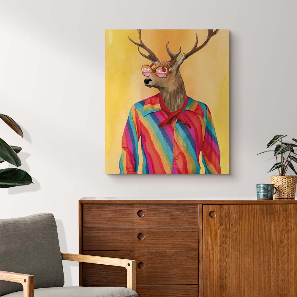 Glamor Deer painting