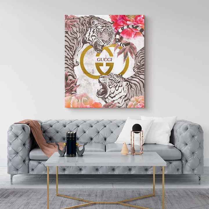 Glamor Tiger painting