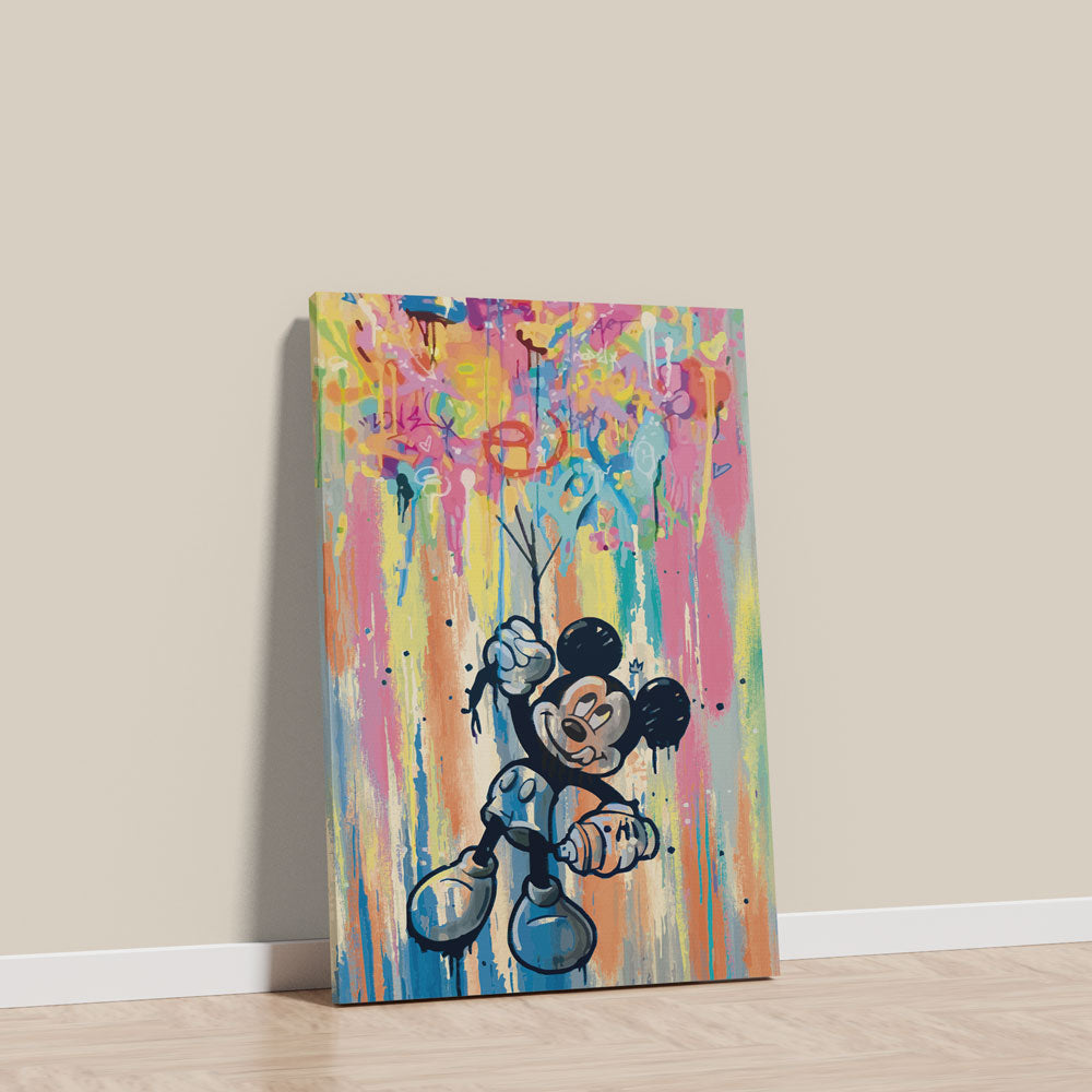 Mickey Mouse Pop Art framework