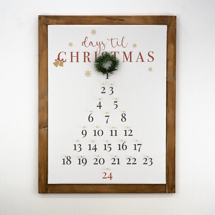 Calendario dell'Avvento Segnadata Days til Christmas