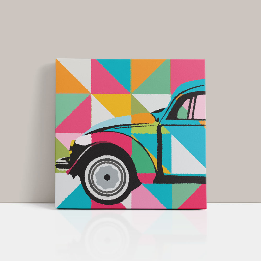 Quadro Pop Art Car