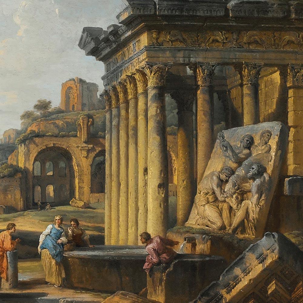 Interior of the Pantheon painting