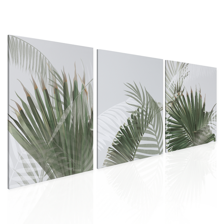 Triptych Nature painting