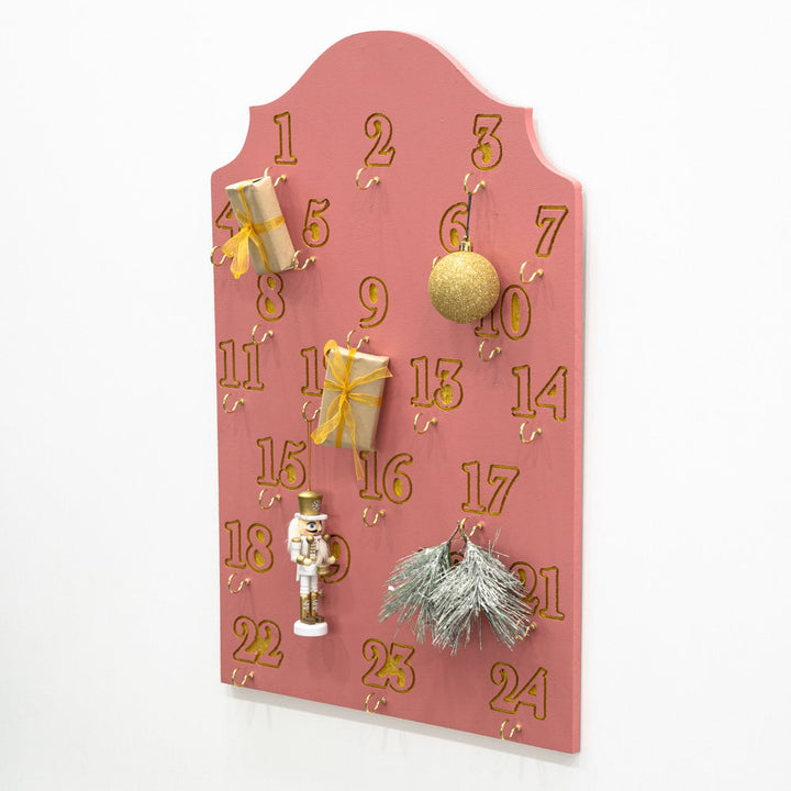 Antique Pink Gift Box Advent Calendar
