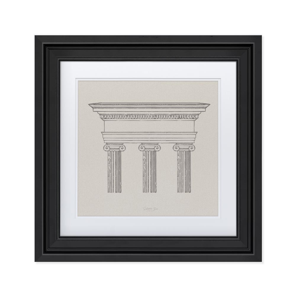 Athena picture with frame effect 