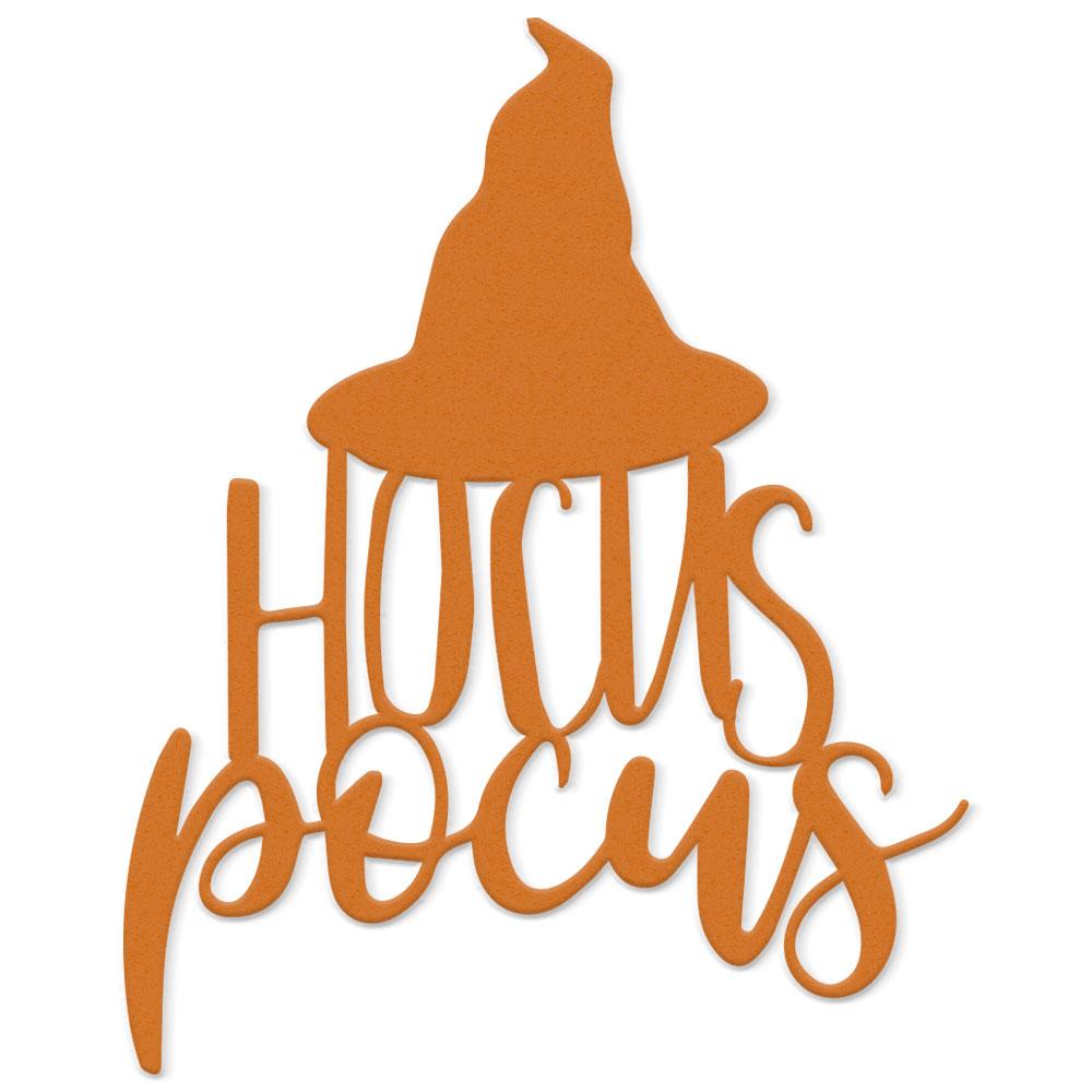 Hocus Pocus wooden writing