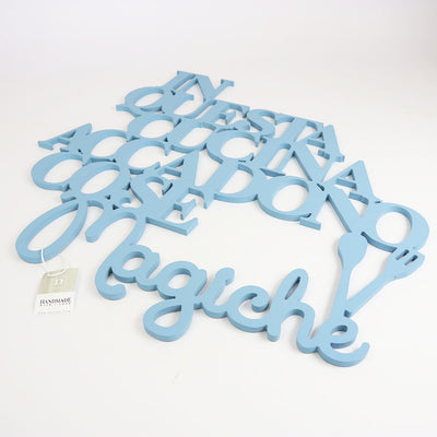 Scritta in Legno In cucina cose Magiche