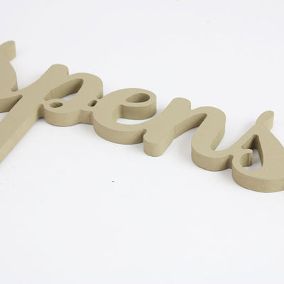 Scritta in Legno Dispensa