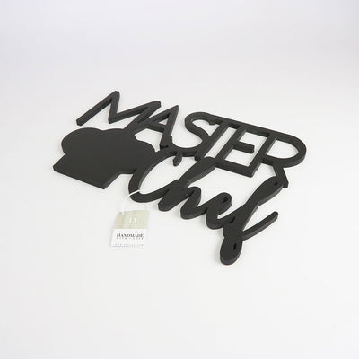 Scritta in Legno Master Chef