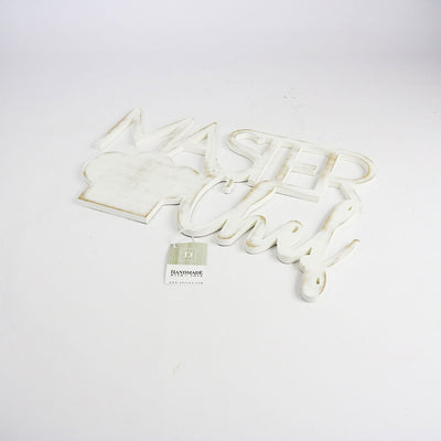 Scritta in Legno Master Chef