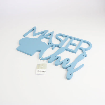 Scritta in Legno Master Chef