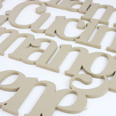 Scritta in Legno Nella mia cucina si mangia bene