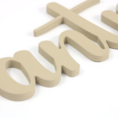 Scritta in Legno Pantry