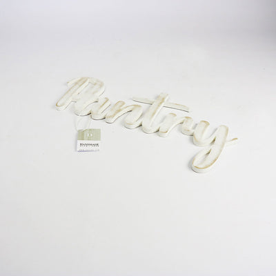 Scritta in Legno Pantry