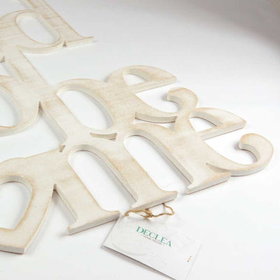 Scritta in Legno It's good to be Home