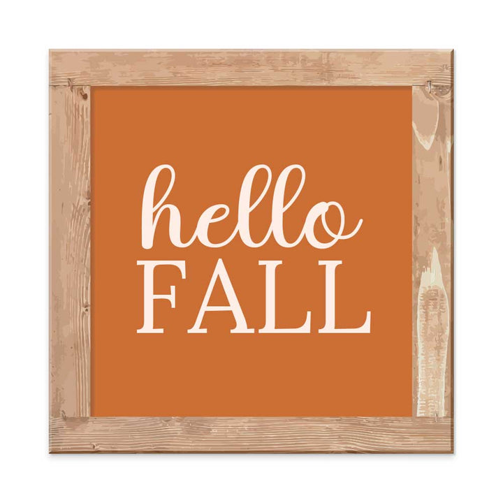 Hello Fall Season tablet
