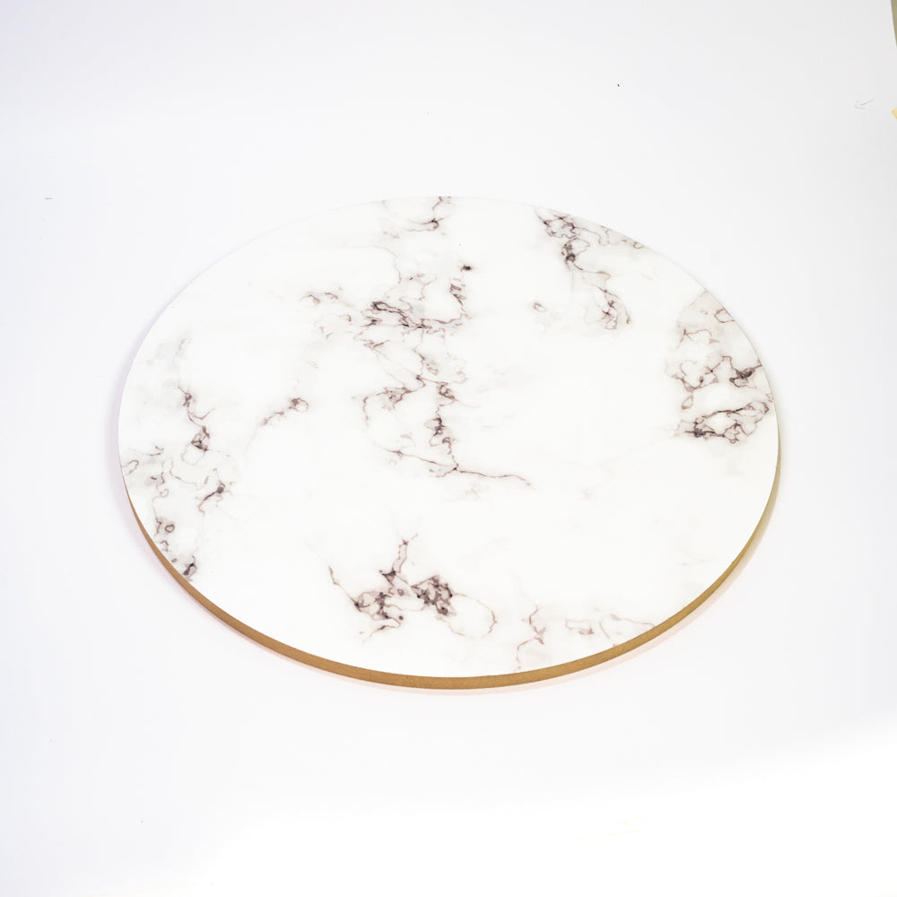 Tavoletta Sottopiatto Marmo Bianco