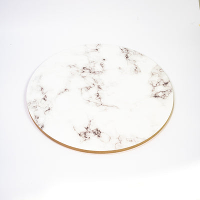 White Marble Underplate