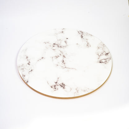 Tavoletta Sottopiatto Marmo Bianco