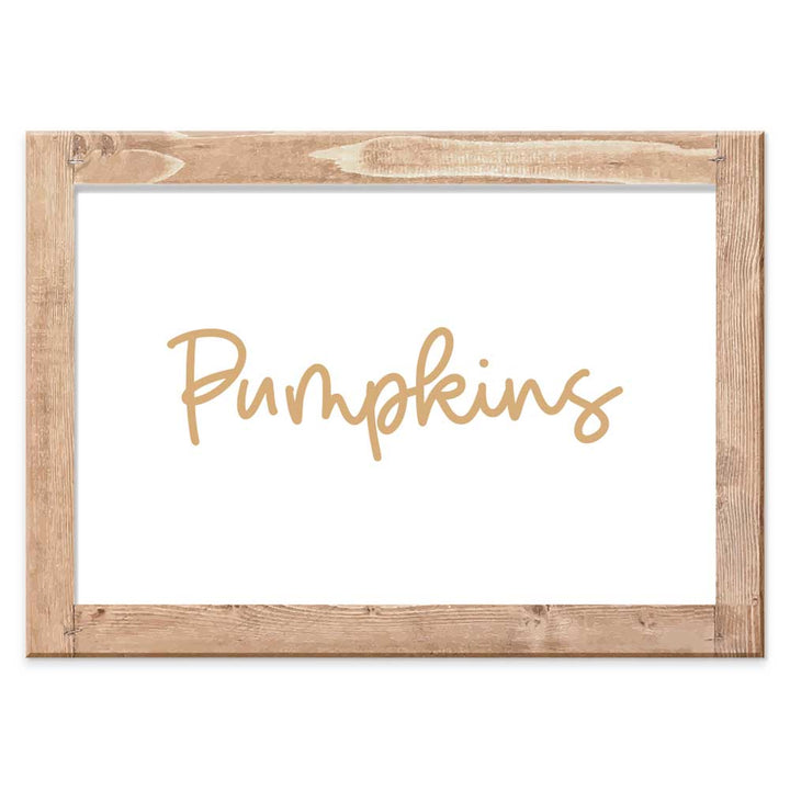 Pumpkins bar