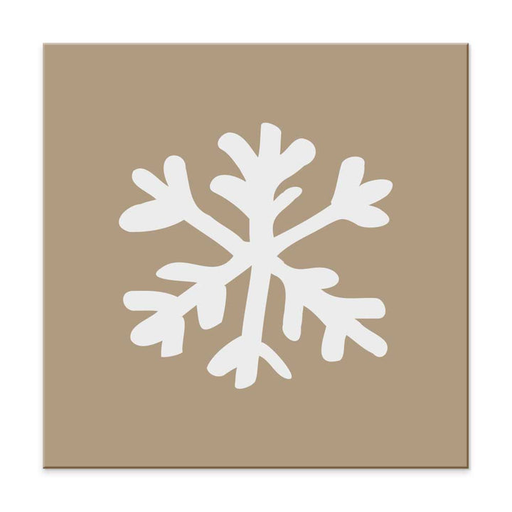 Snow Christmas square tablet