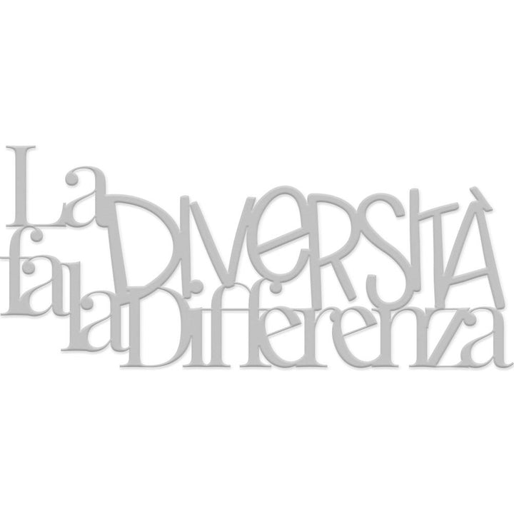 Decorazione in legno La diversità fa la differenza