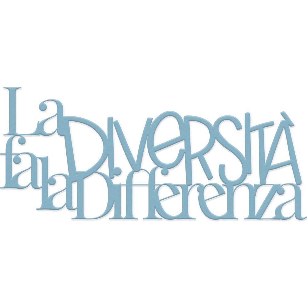 Decorazione in legno La diversità fa la differenza