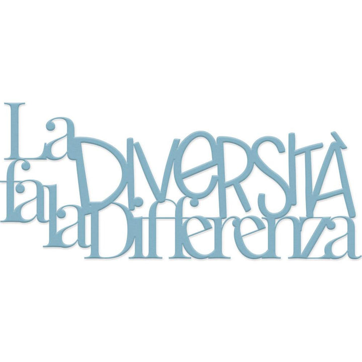 Decorazione in legno La diversità fa la differenza