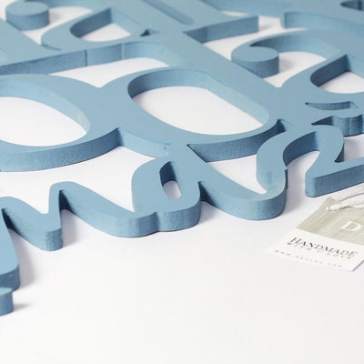 Scritta in Legno I Make Today Amazing