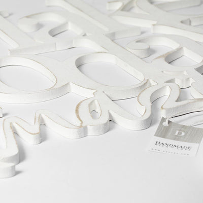 Scritta in Legno I Make Today Amazing