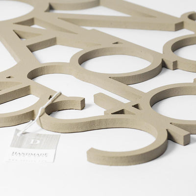 Scritta in Legno You can end of story