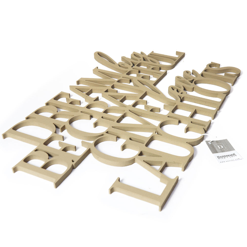 Scritta in Legno I dream Big