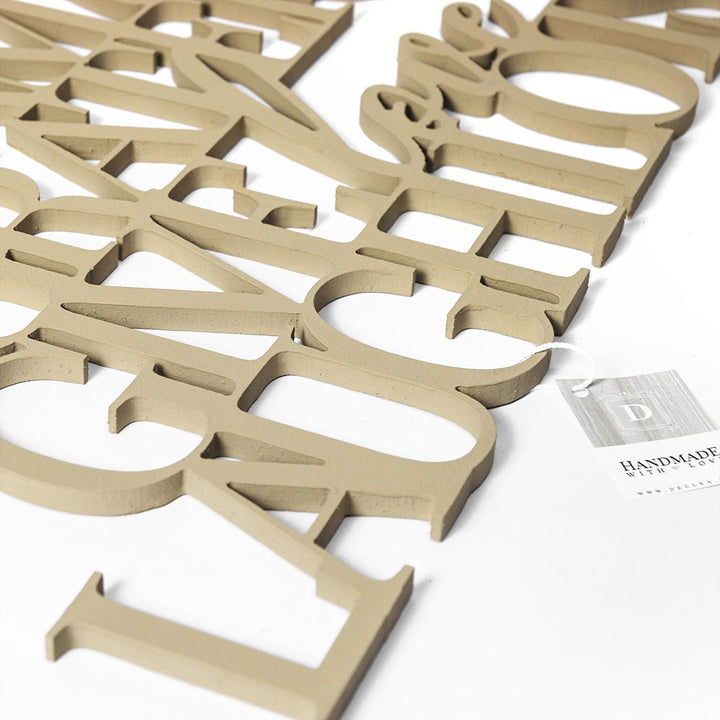 Scritta in Legno I dream Big