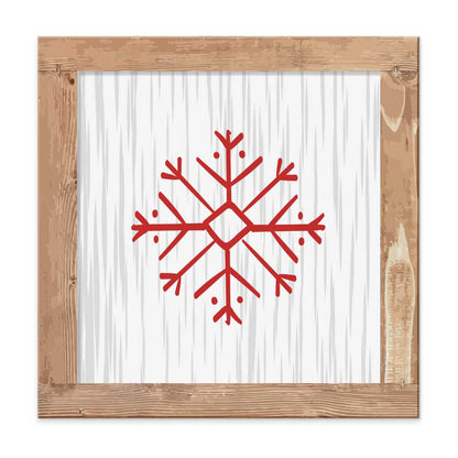 Tavoletta effetto cornice Neve