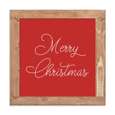 Merry Christmas frame effect tablet