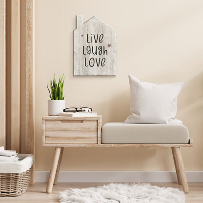Tavoletta Live Laugh Love