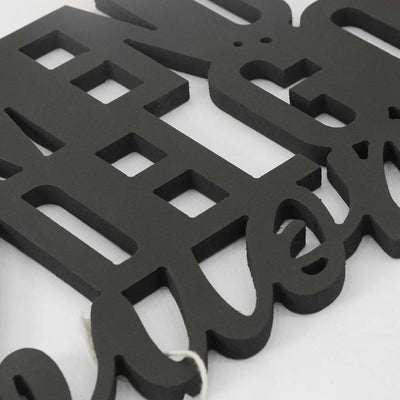 Scritta in legno Menu del Giorno Buonumore