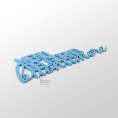 Scritta in legno Menu del Giorno Buonumore