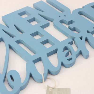 Scritta in legno Menu del Giorno Buonumore