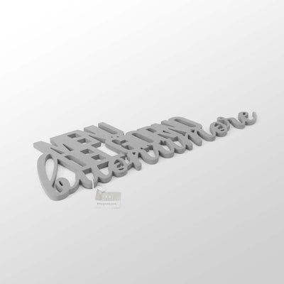 Scritta in legno Menu del Giorno Buonumore