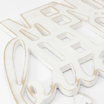 Scritta in legno Menu del Giorno Buonumore